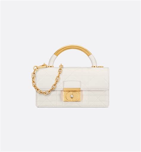 dior ange mini|Sac Dior Ange Mini Cuir de veau Macrocannage couleur latte.